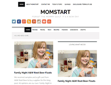 Tablet Screenshot of momstart.com